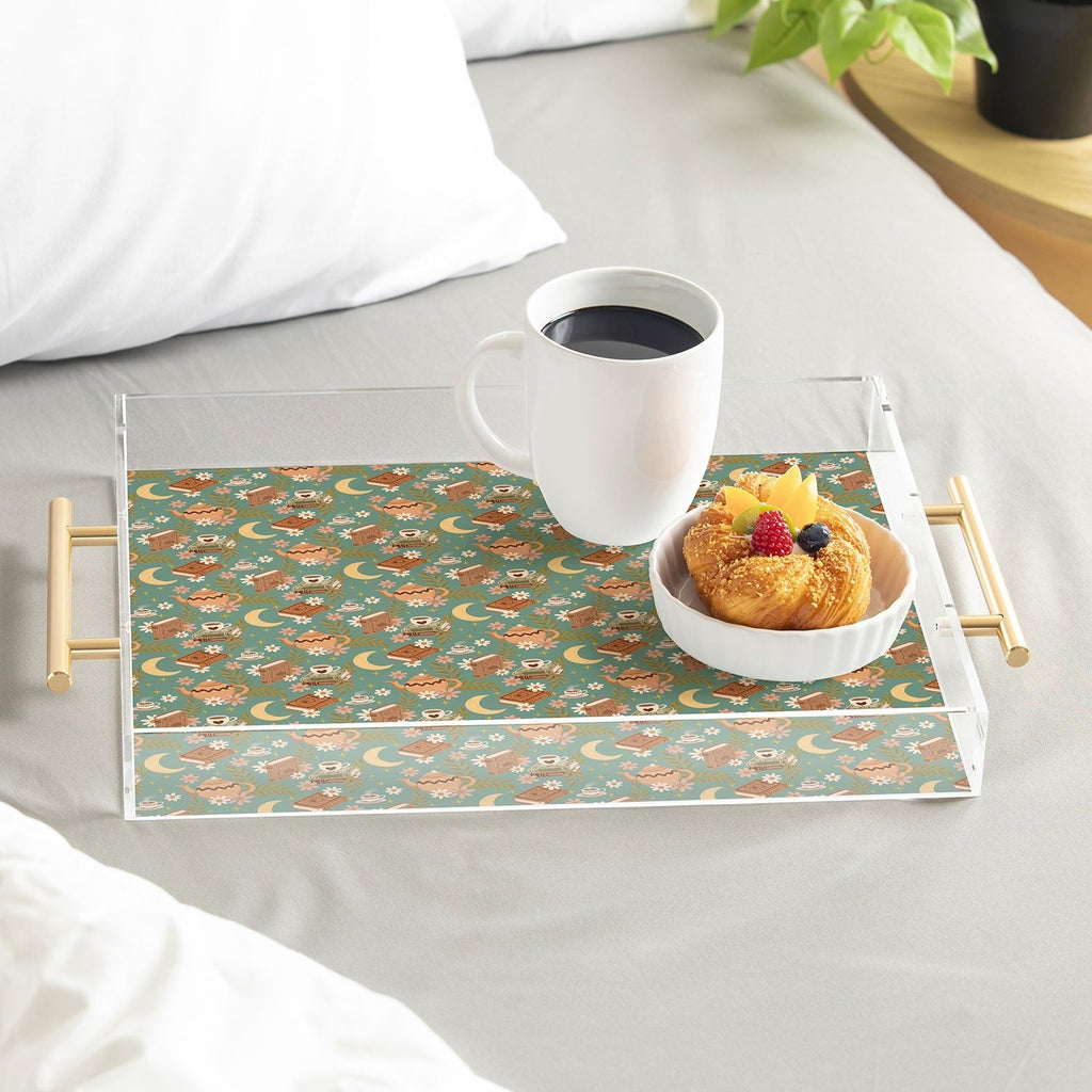 Avenie Moonlit Reading Nook I Acrylic Tray