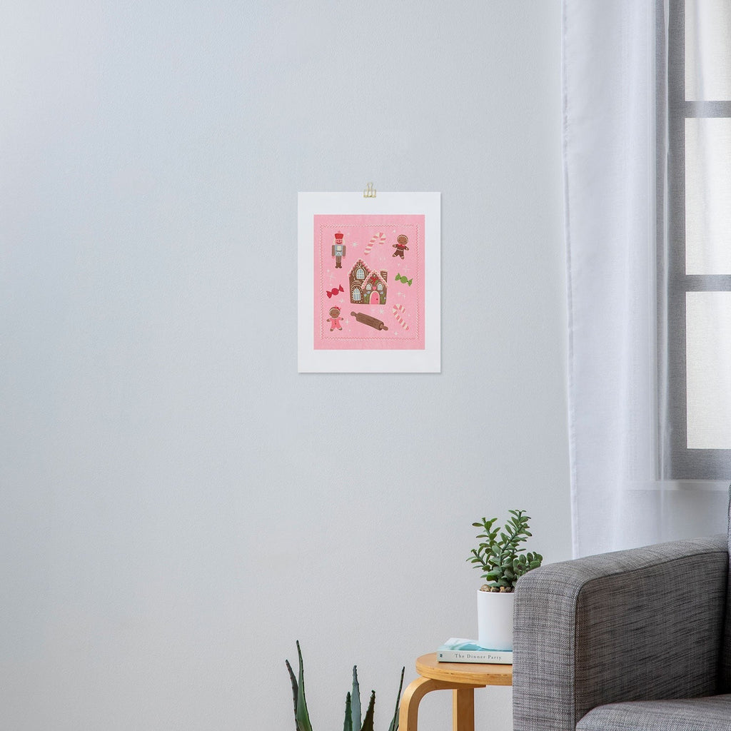 carriecantwell Sweet Christmas Holidays Art Print