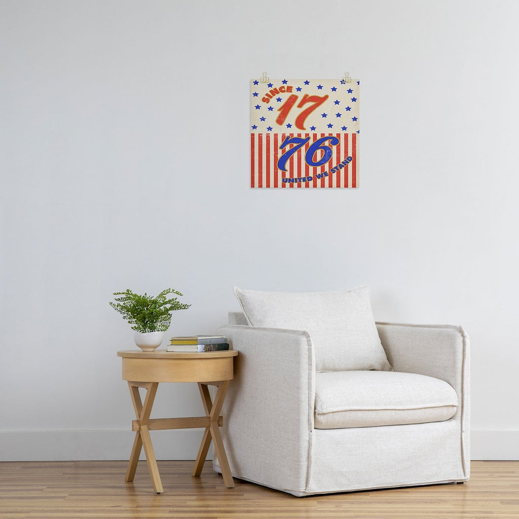 DENY Designs 1776 Stars Art Print