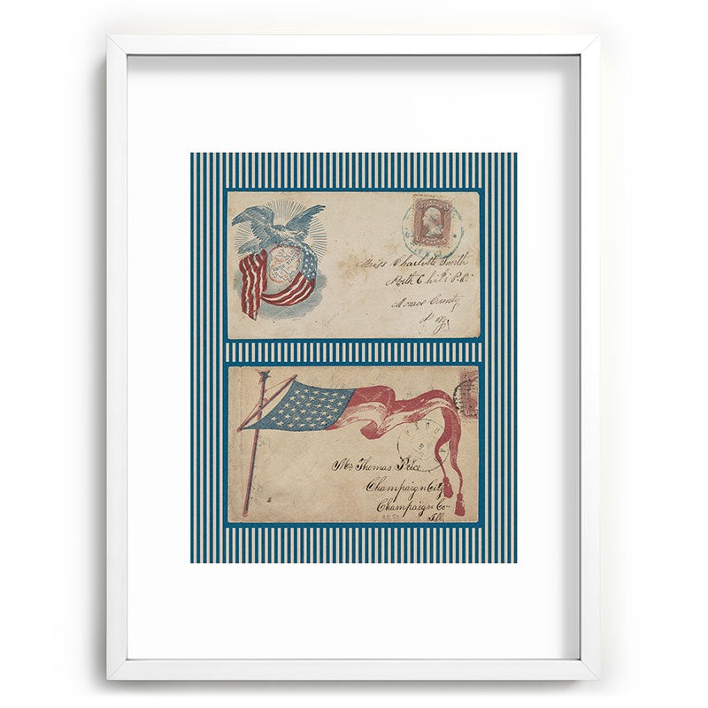 DENY Designs Civil War Envelopes Recessed Framing Rectangle