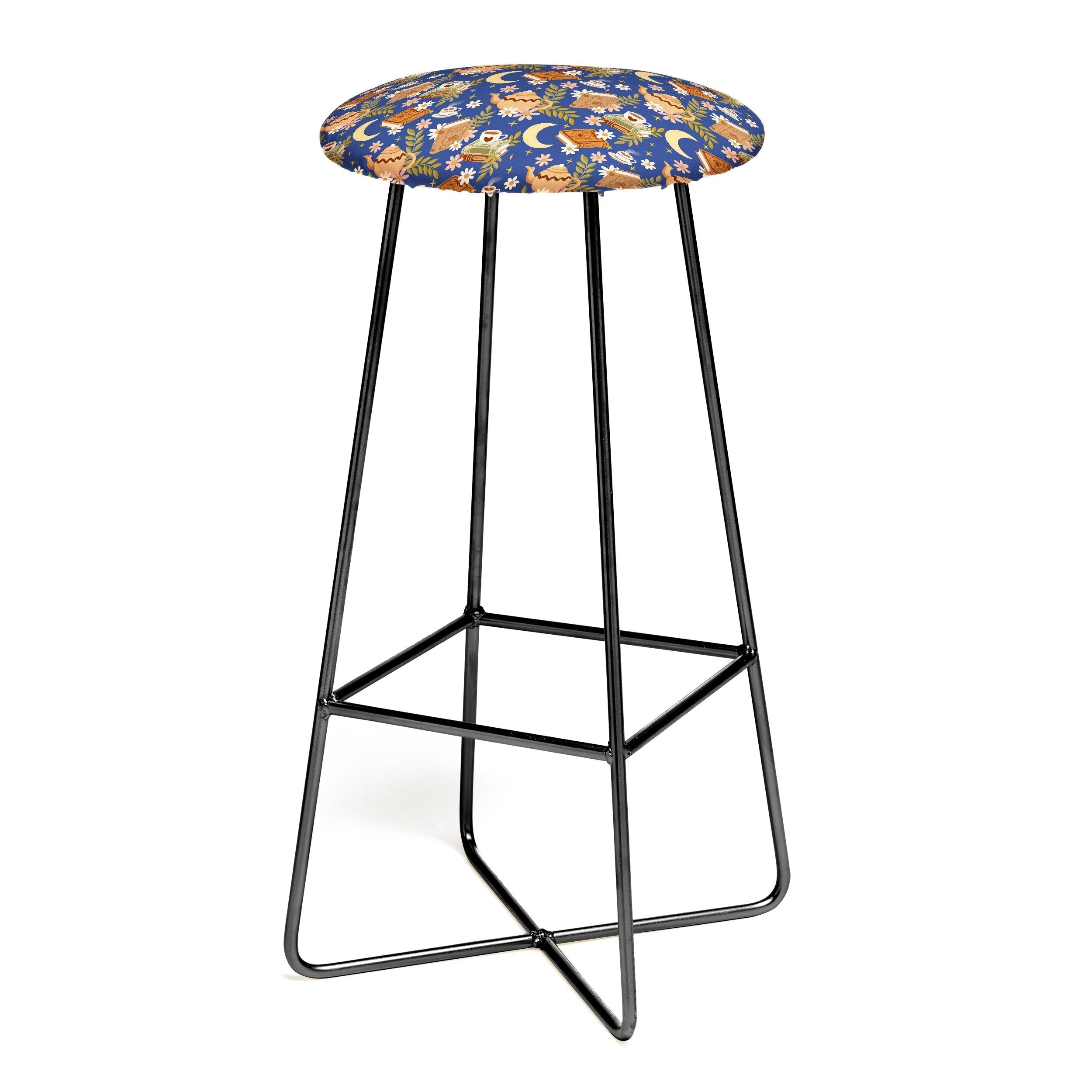 Avenie Moonlit Reading Nook II Bar Stool