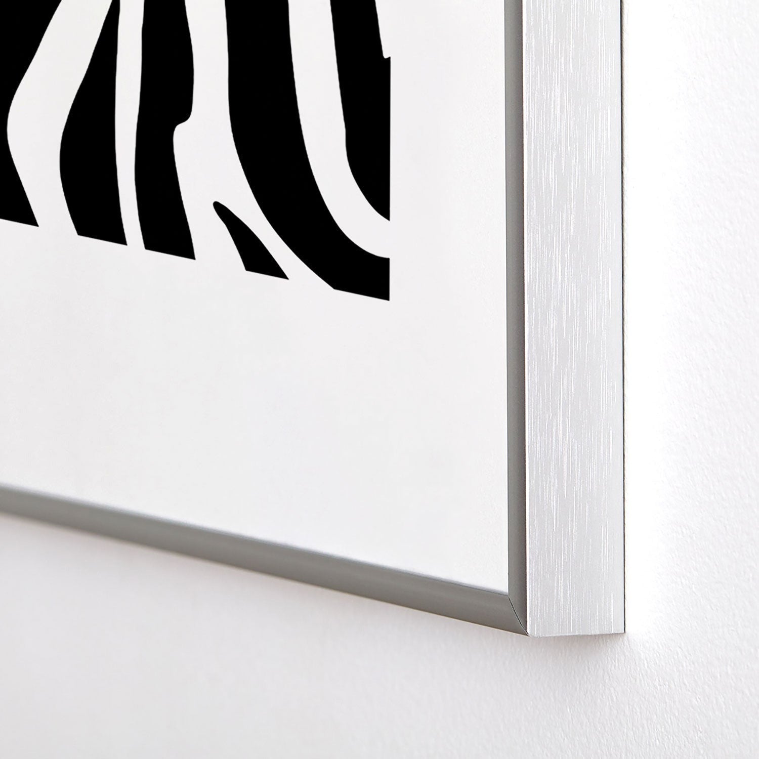 Jennifer Labre Wild Zebra Metal Framed Art Print