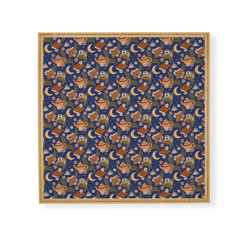 Avenie Moonlit Reading Nook II Framed Wall Art