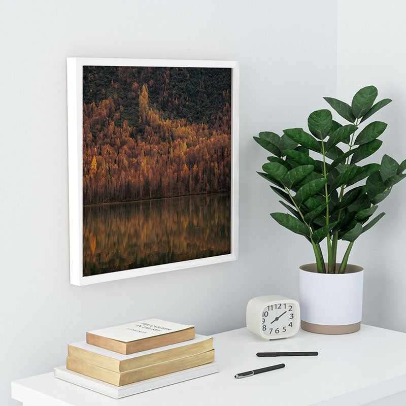 Hannah Kemp Fall Lake Recessed Framing Square