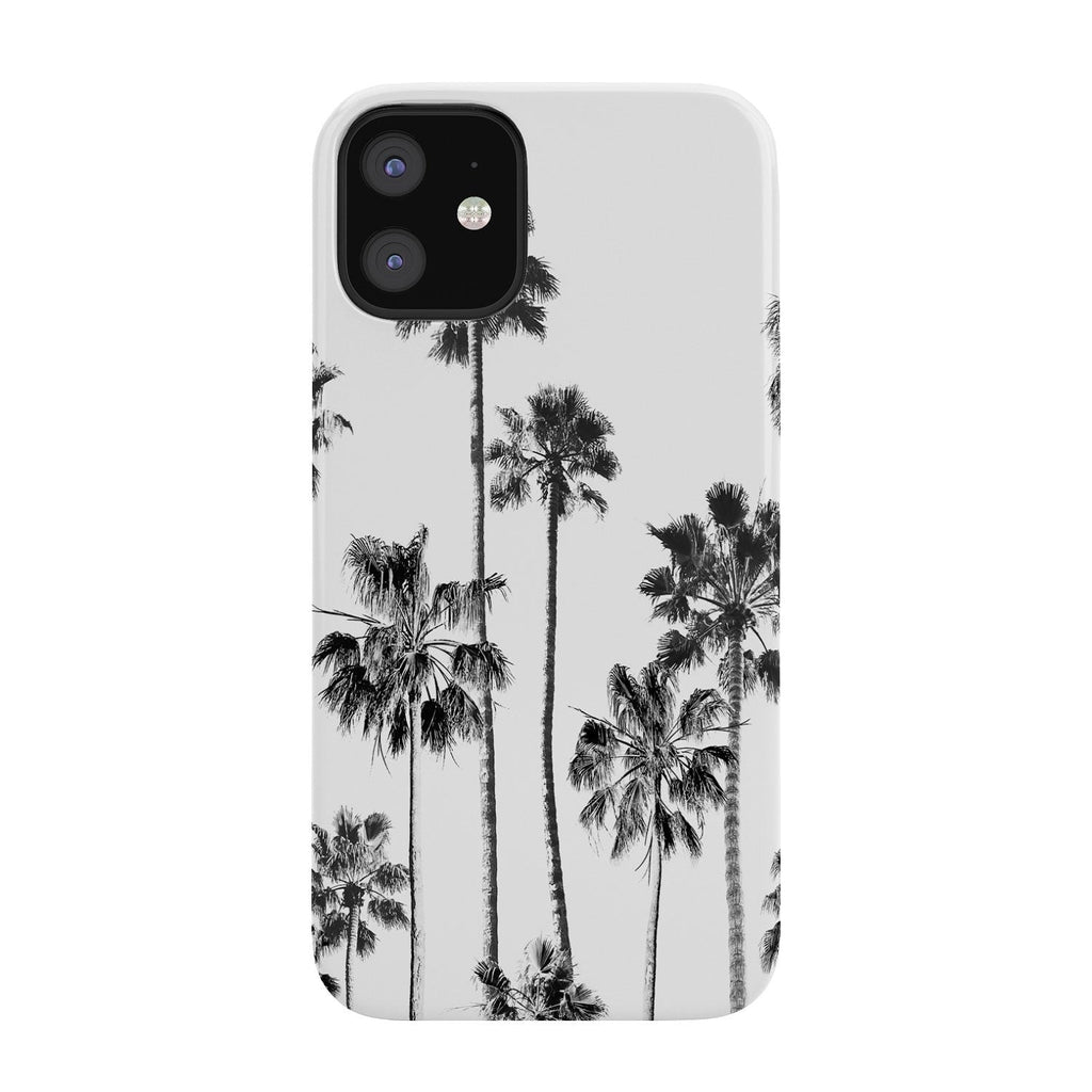 Gal Design Black And White Palms Phone Case