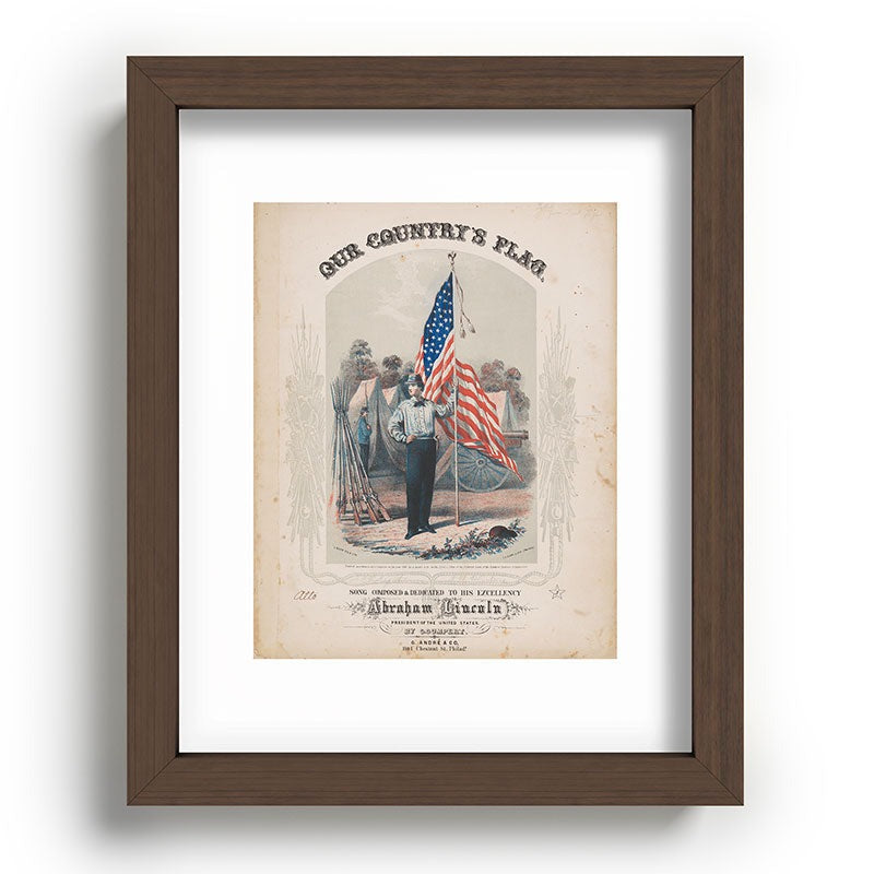 DENY Designs Our Country s Flag Recessed Framing Rectangle