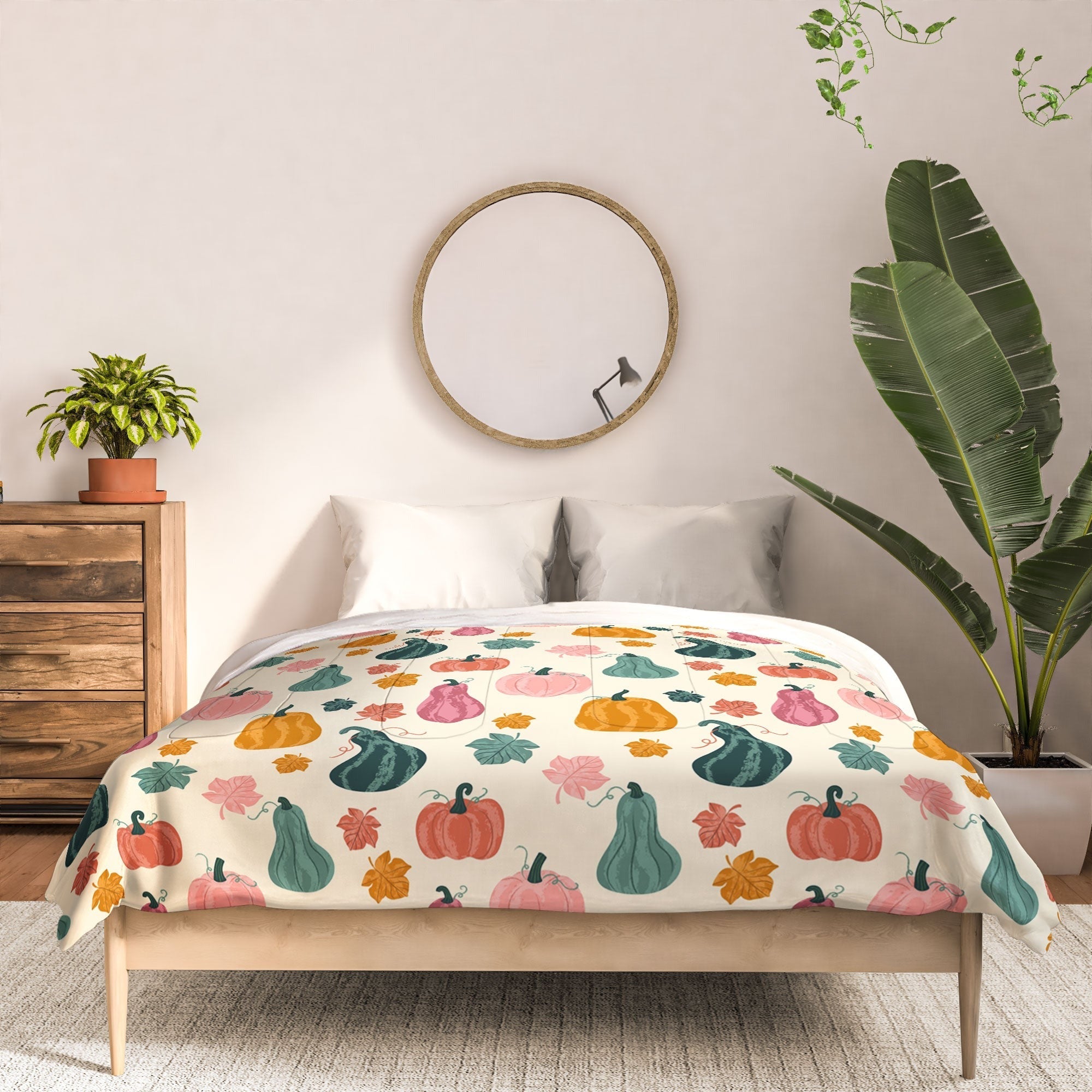 Design by Spark Gourdgeous Autumn Comforter