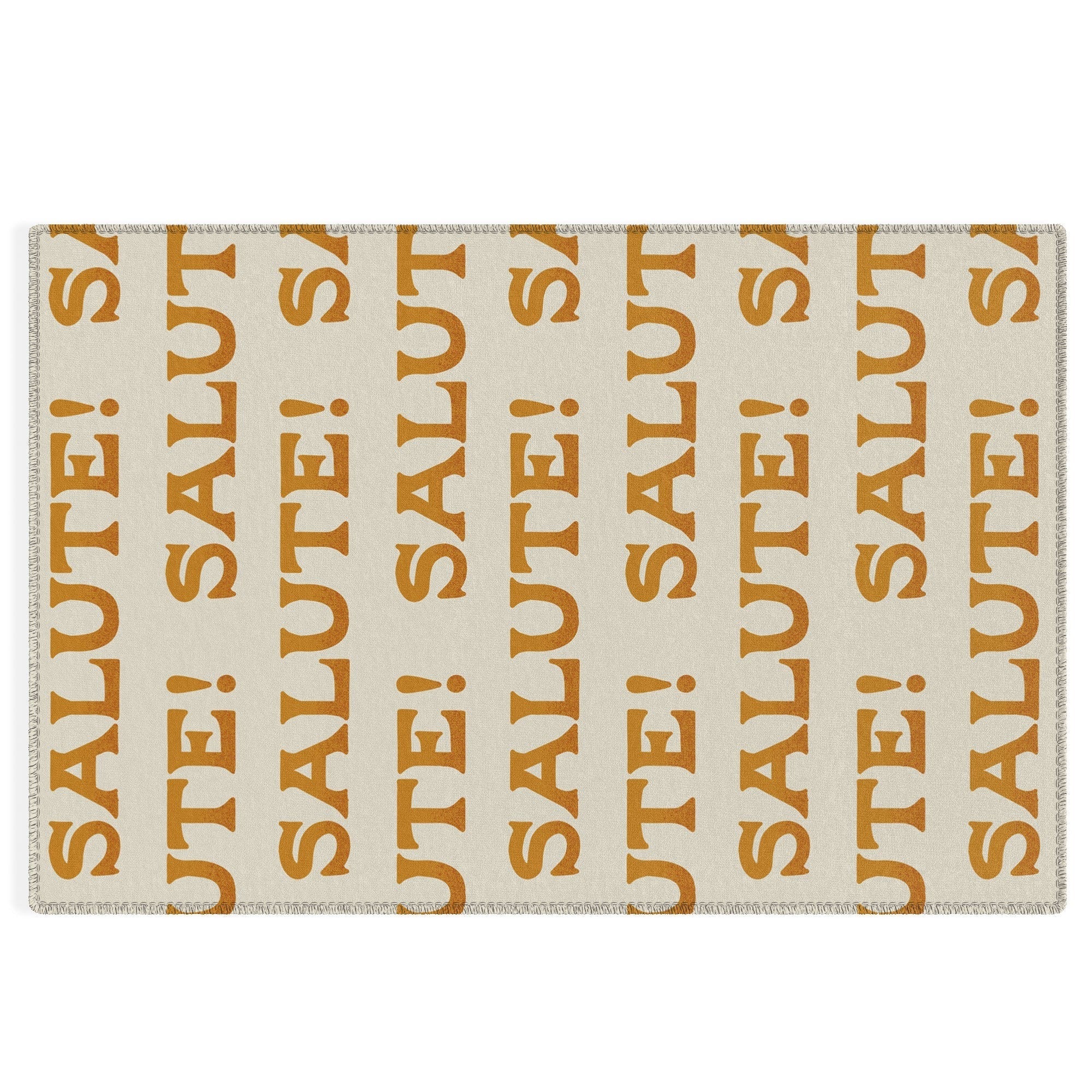 Jessica Molina Salute Gold Pattern on Cream Outdoor Rug