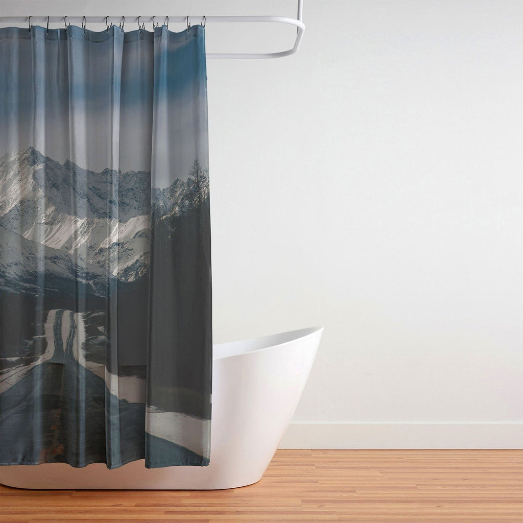 Hannah Kemp Alaska Drive Shower Curtain