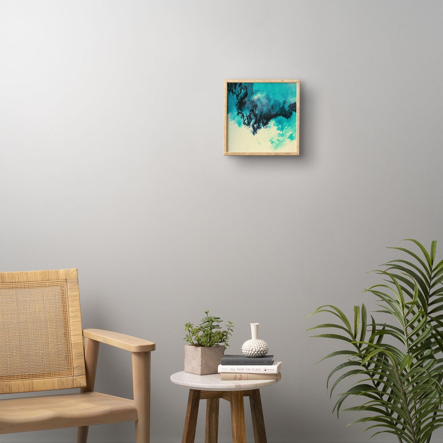 Caleb Troy Painted Clouds V Framed Wall Art