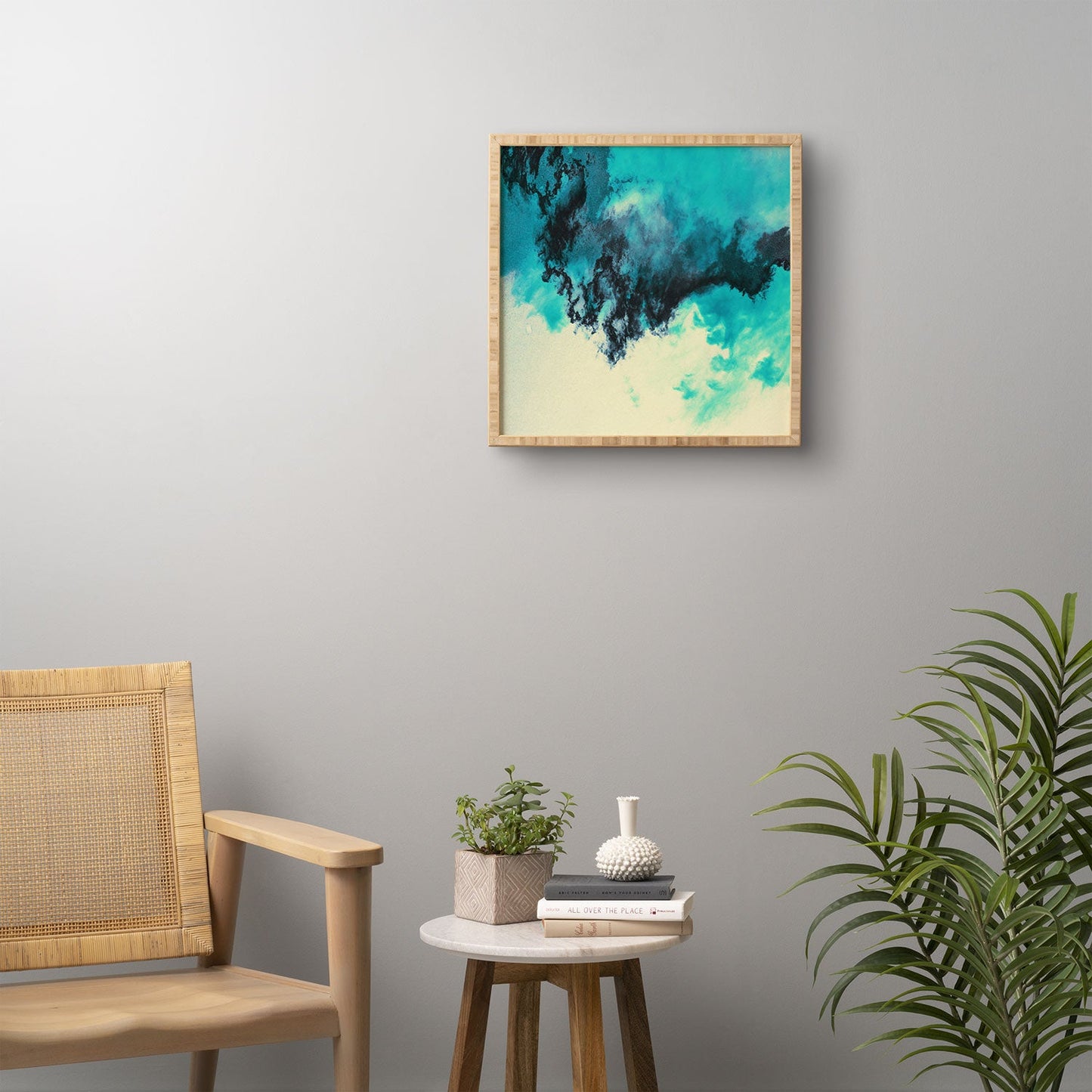 Caleb Troy Painted Clouds V Framed Wall Art