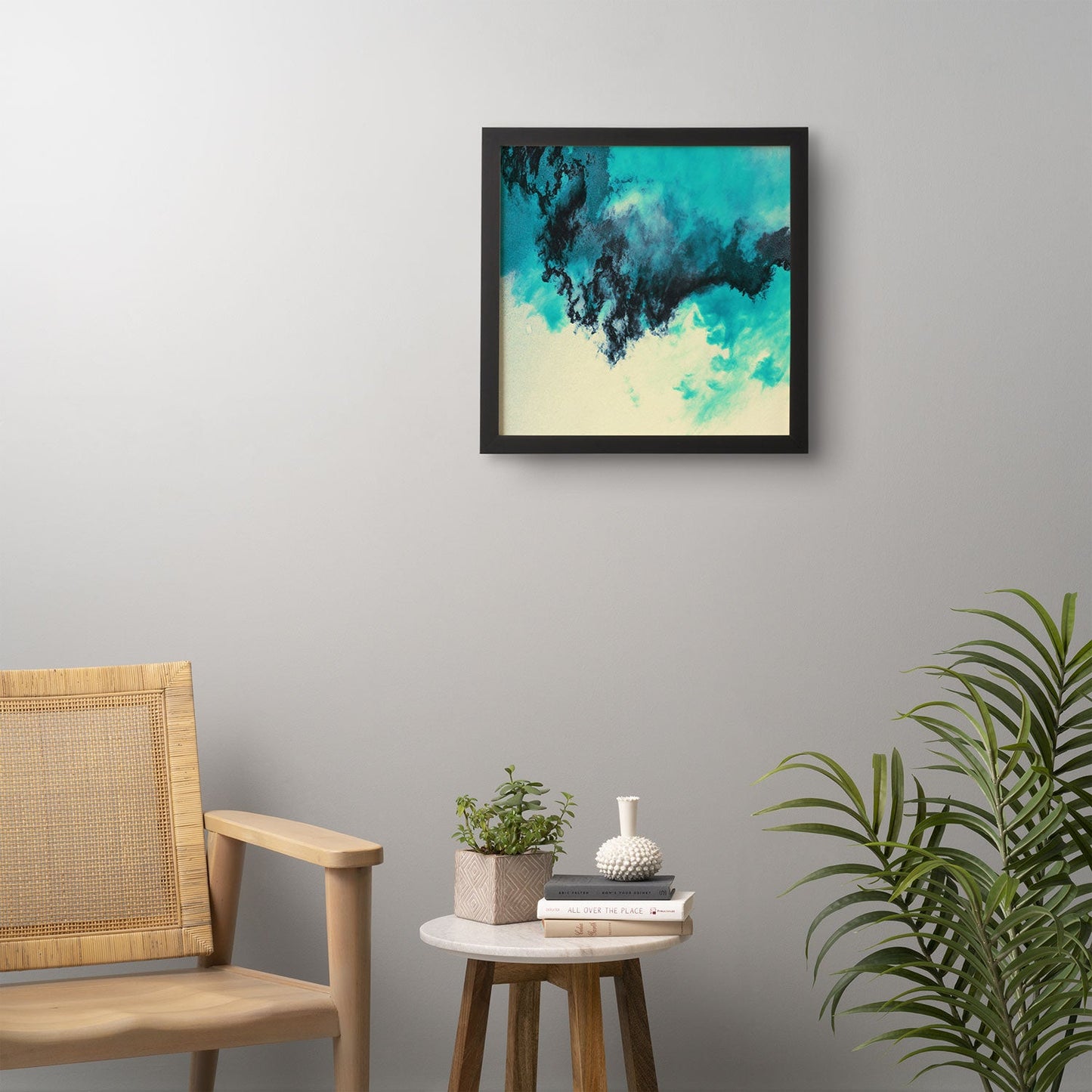 Caleb Troy Painted Clouds V Framed Wall Art