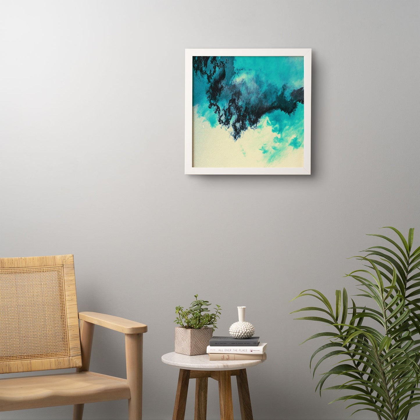 Caleb Troy Painted Clouds V Framed Wall Art