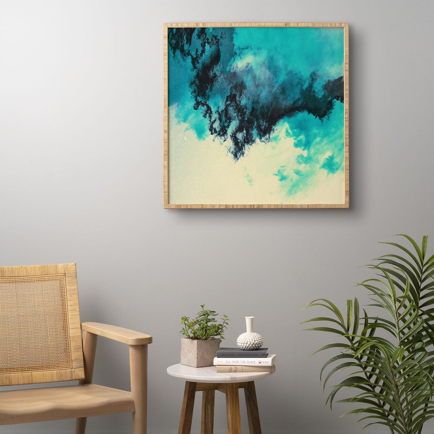 Caleb Troy Painted Clouds V Framed Wall Art