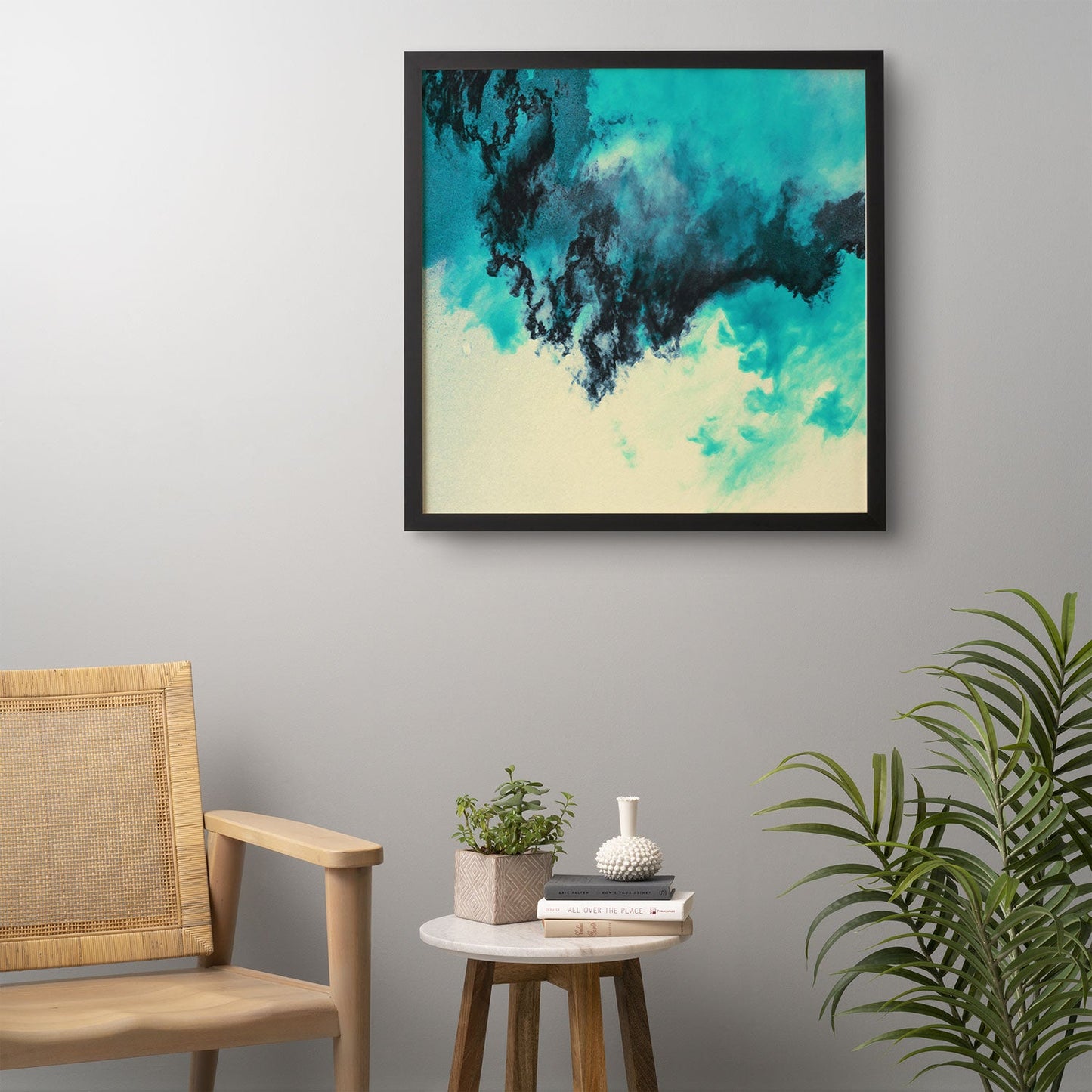 Caleb Troy Painted Clouds V Framed Wall Art