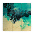 Caleb Troy Painted Clouds V Wood Wall Mural
