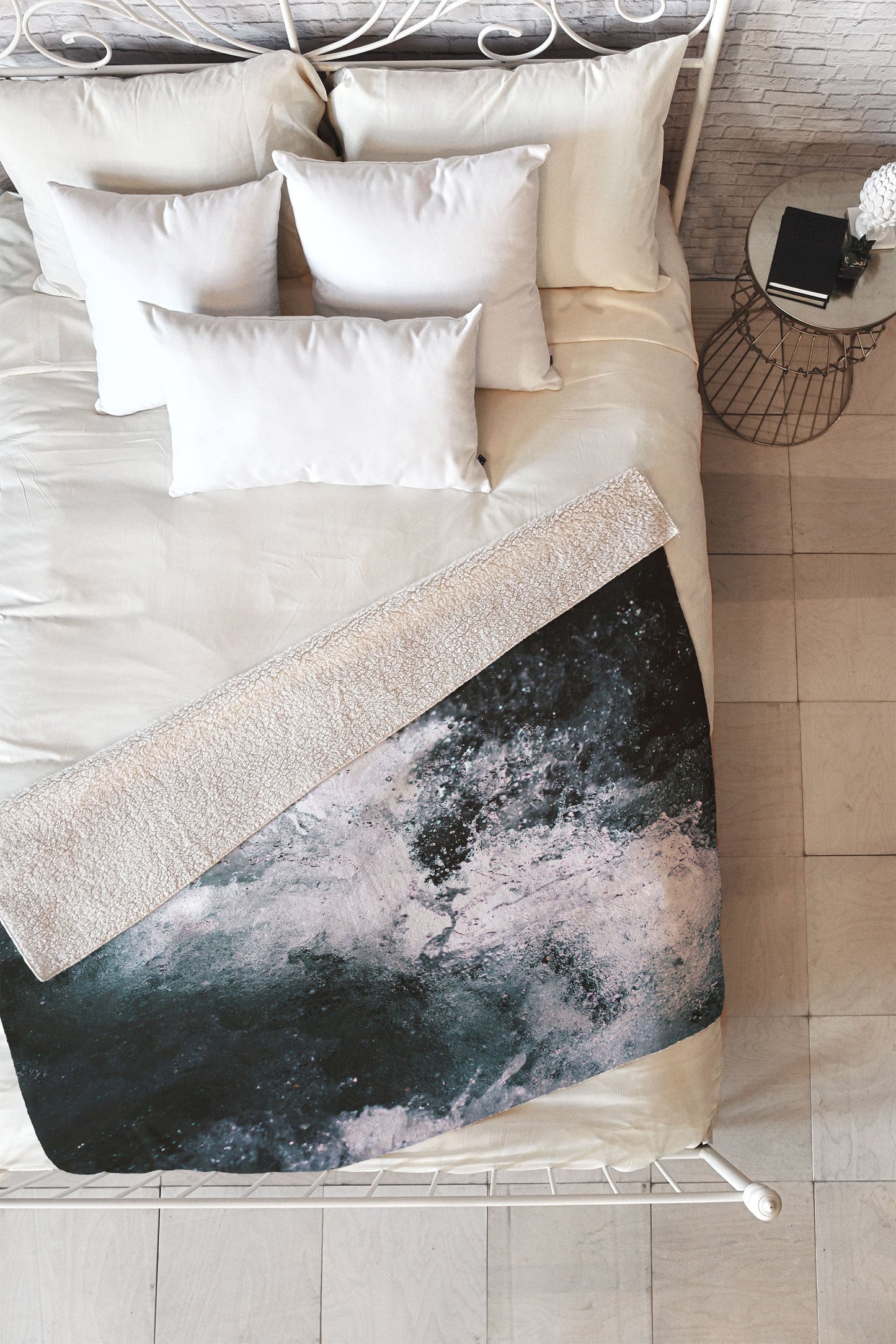 Caleb Troy Soaked Fleece Throw Blanket