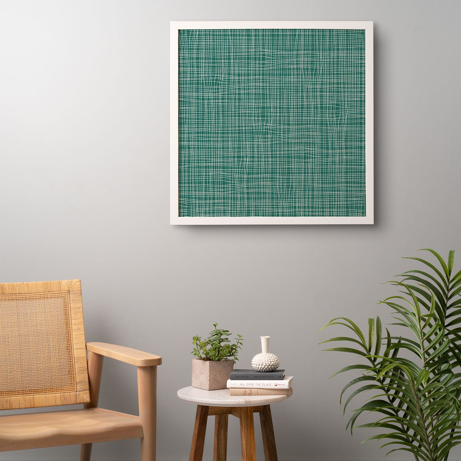 Camilla Foss Scandi Linen Framed Wall Art