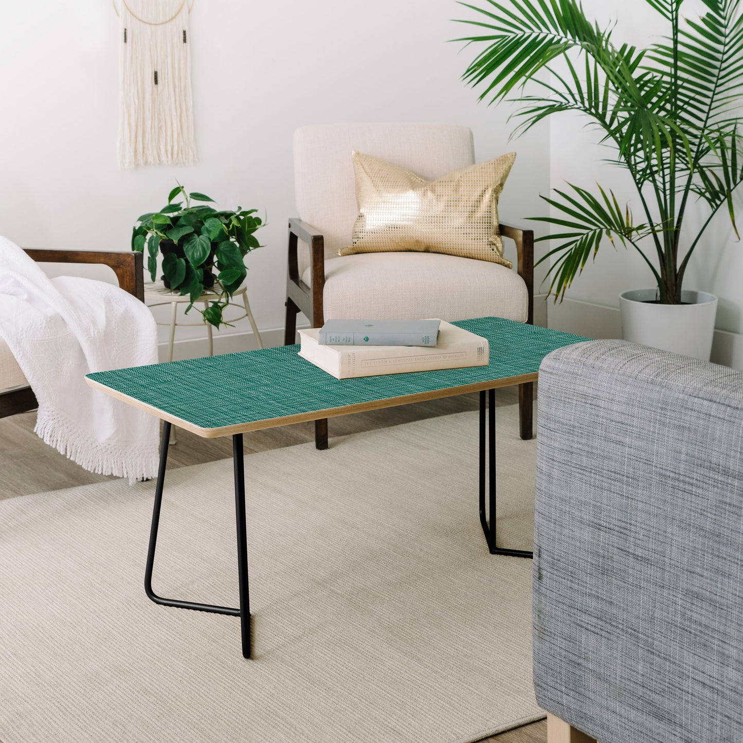Camilla Foss Scandi Linen Coffee Table