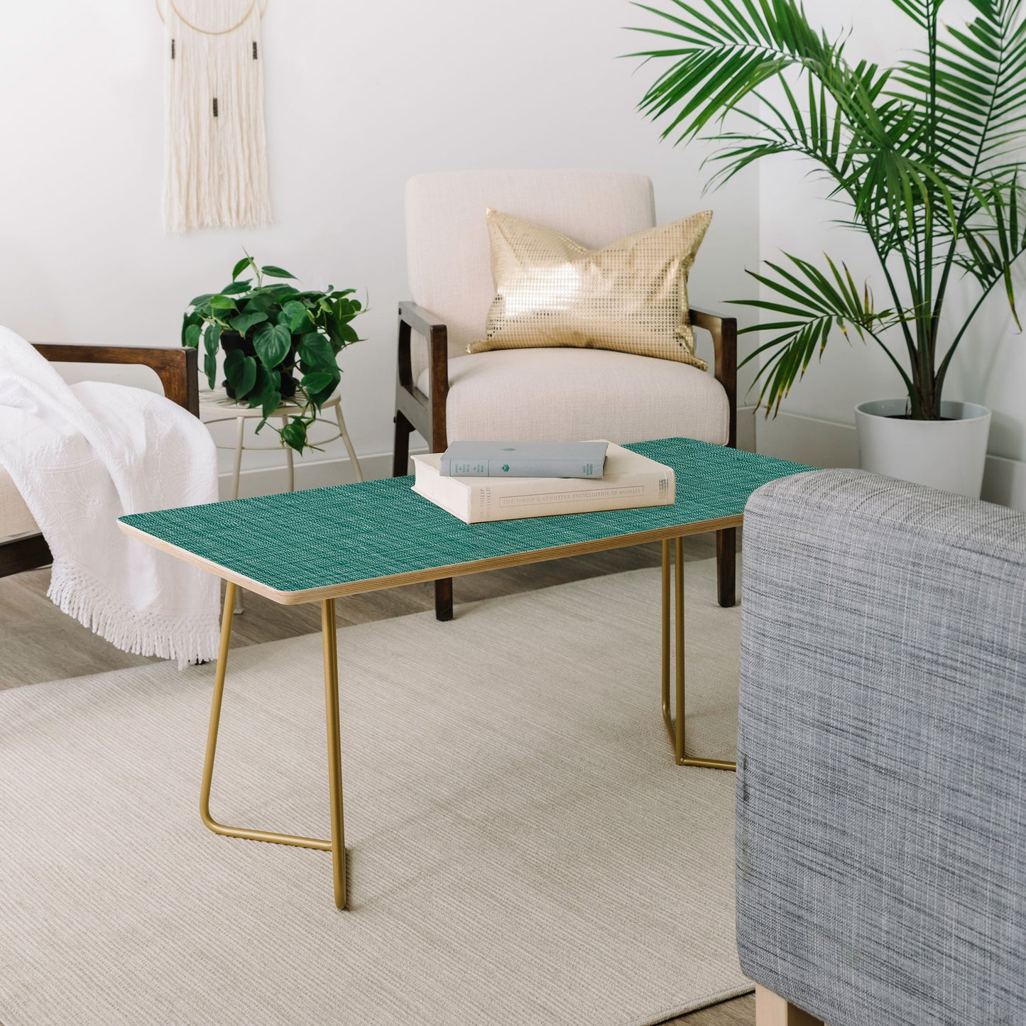 Camilla Foss Scandi Linen Coffee Table