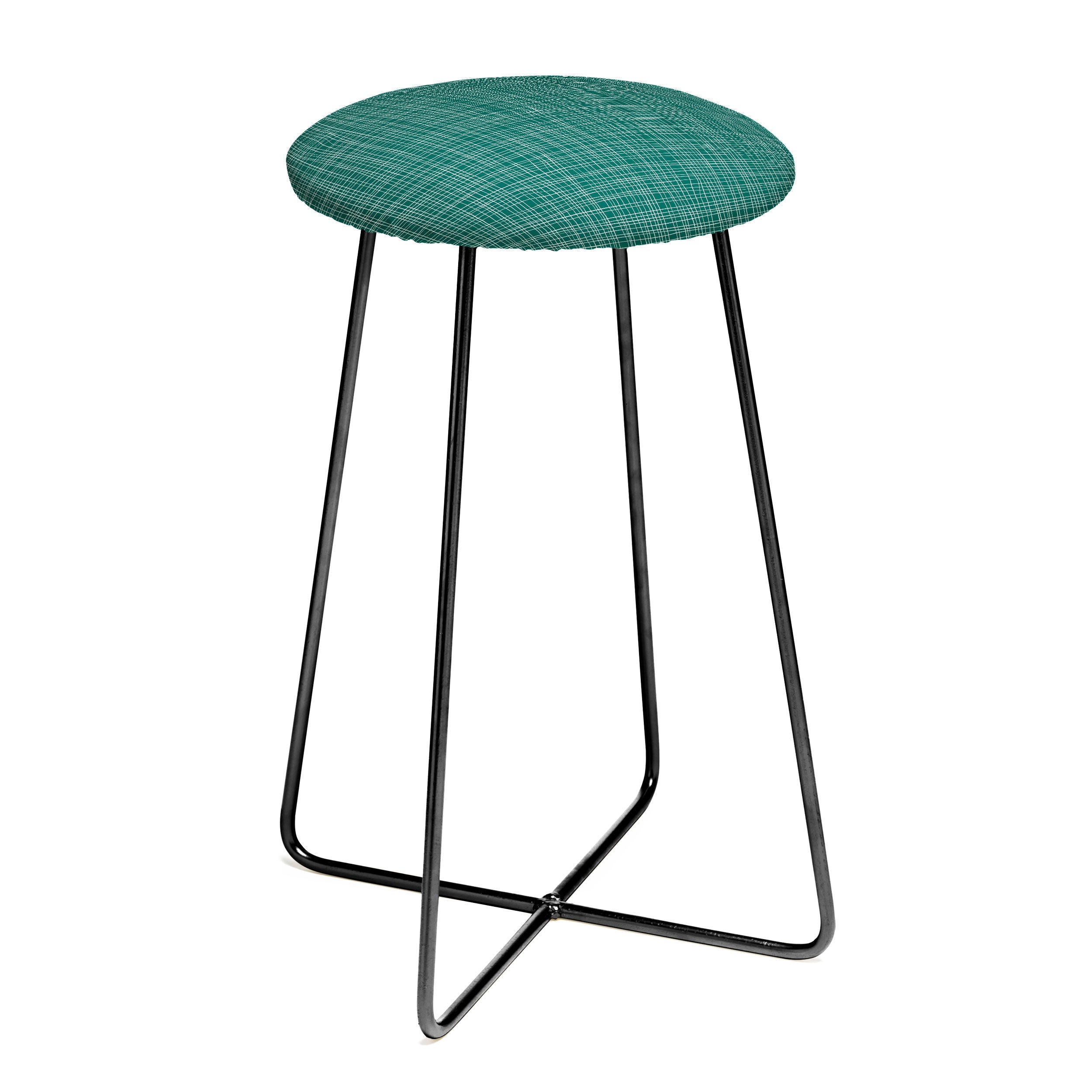 Camilla Foss Scandi Linen Counter Stool