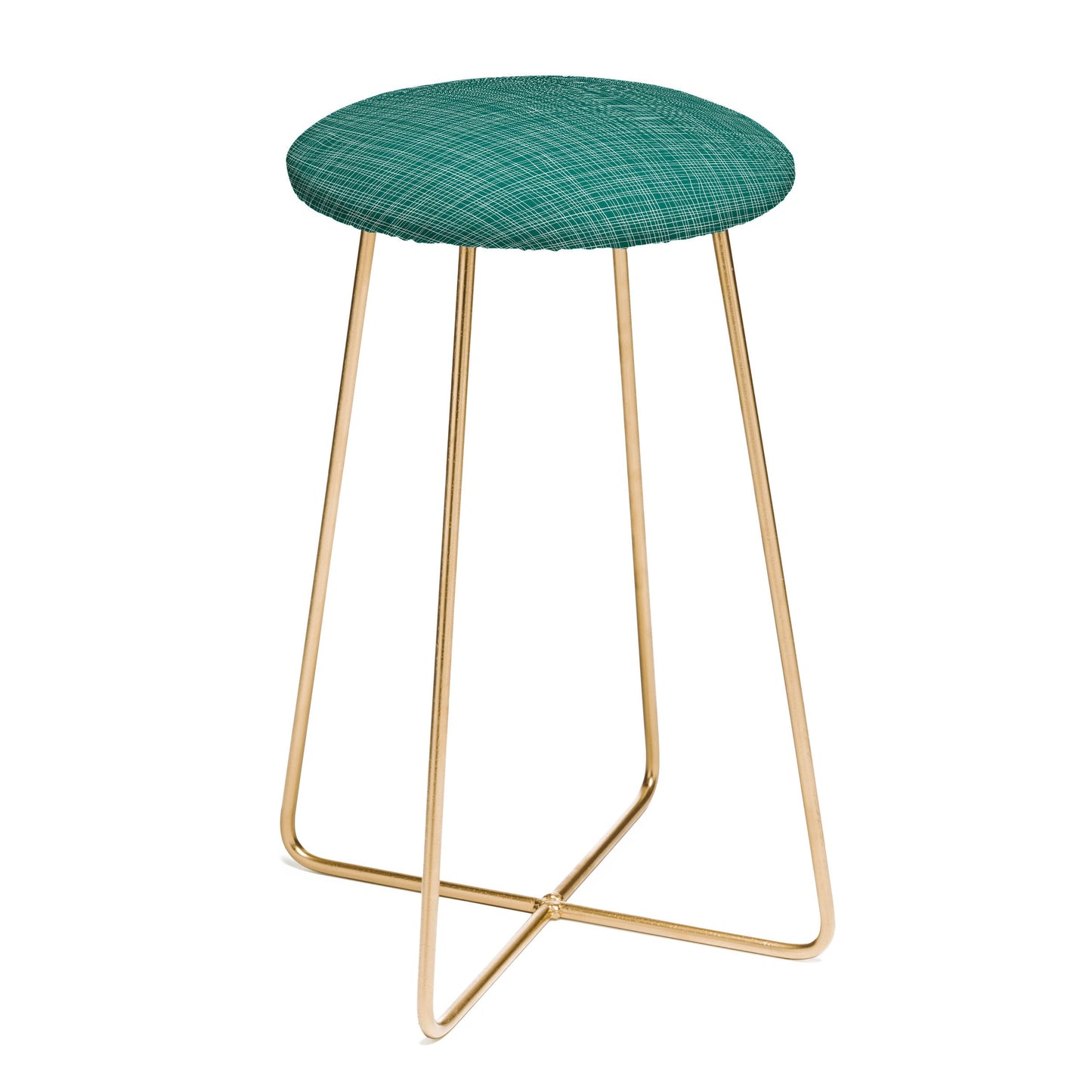 Camilla Foss Scandi Linen Counter Stool
