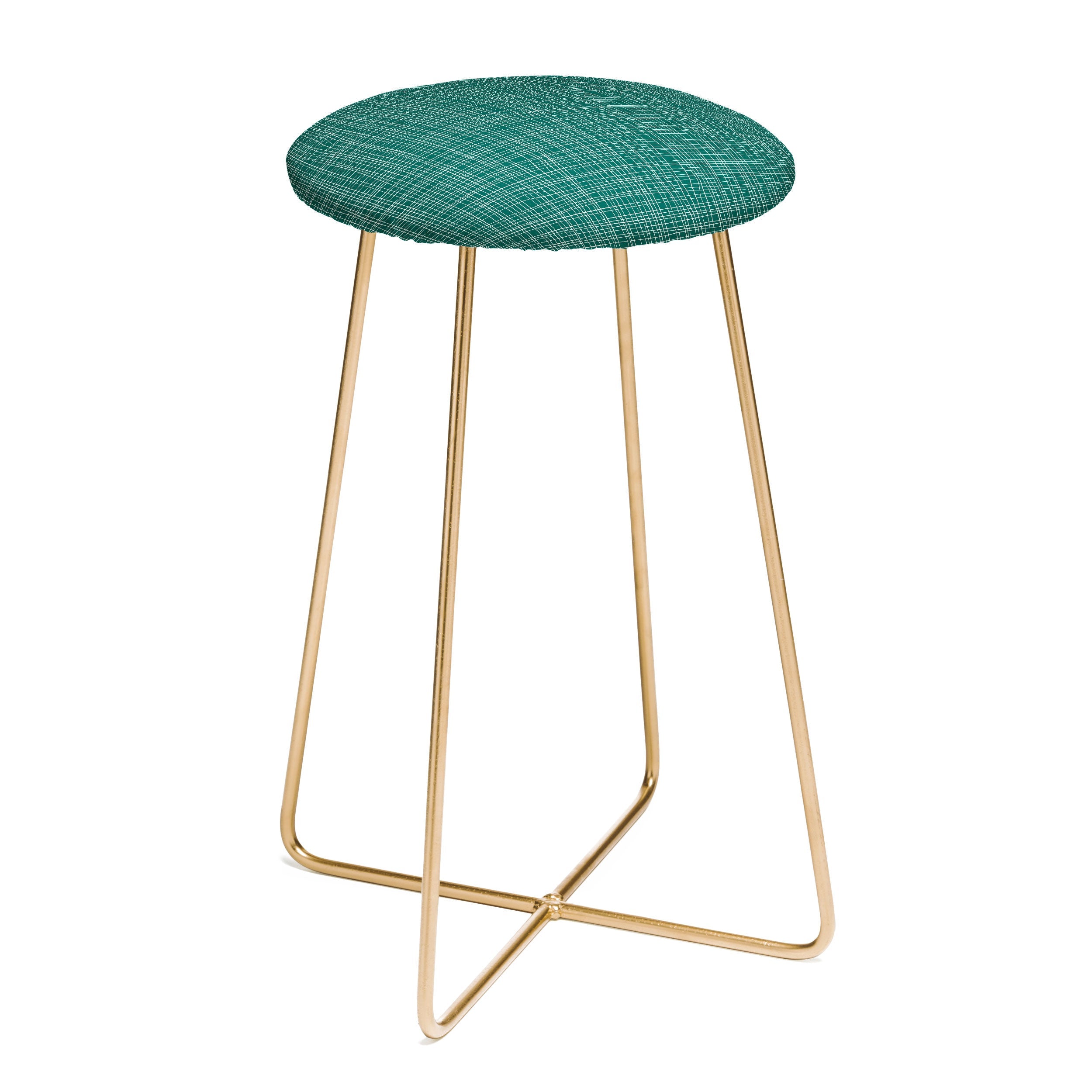 Camilla Foss Scandi Linen Counter Stool