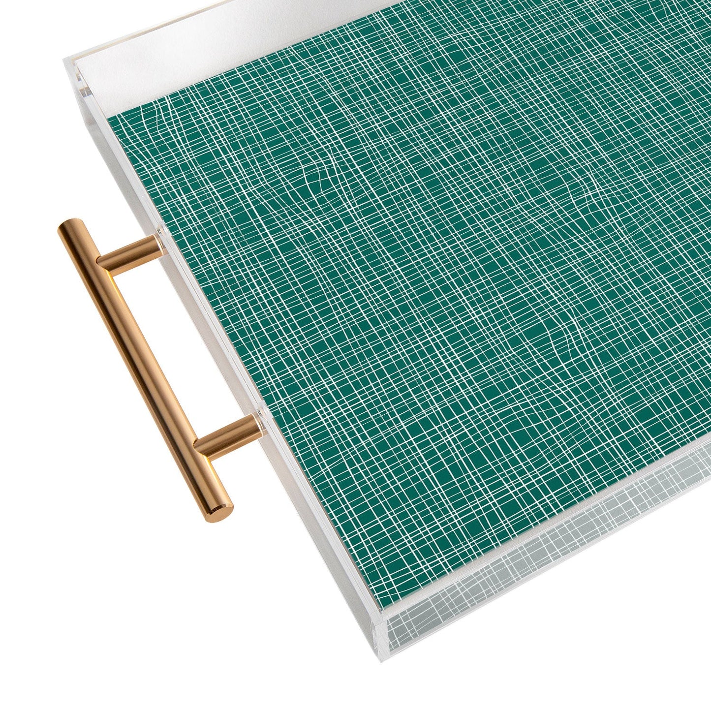 Camilla Foss Scandi Linen Acrylic Tray