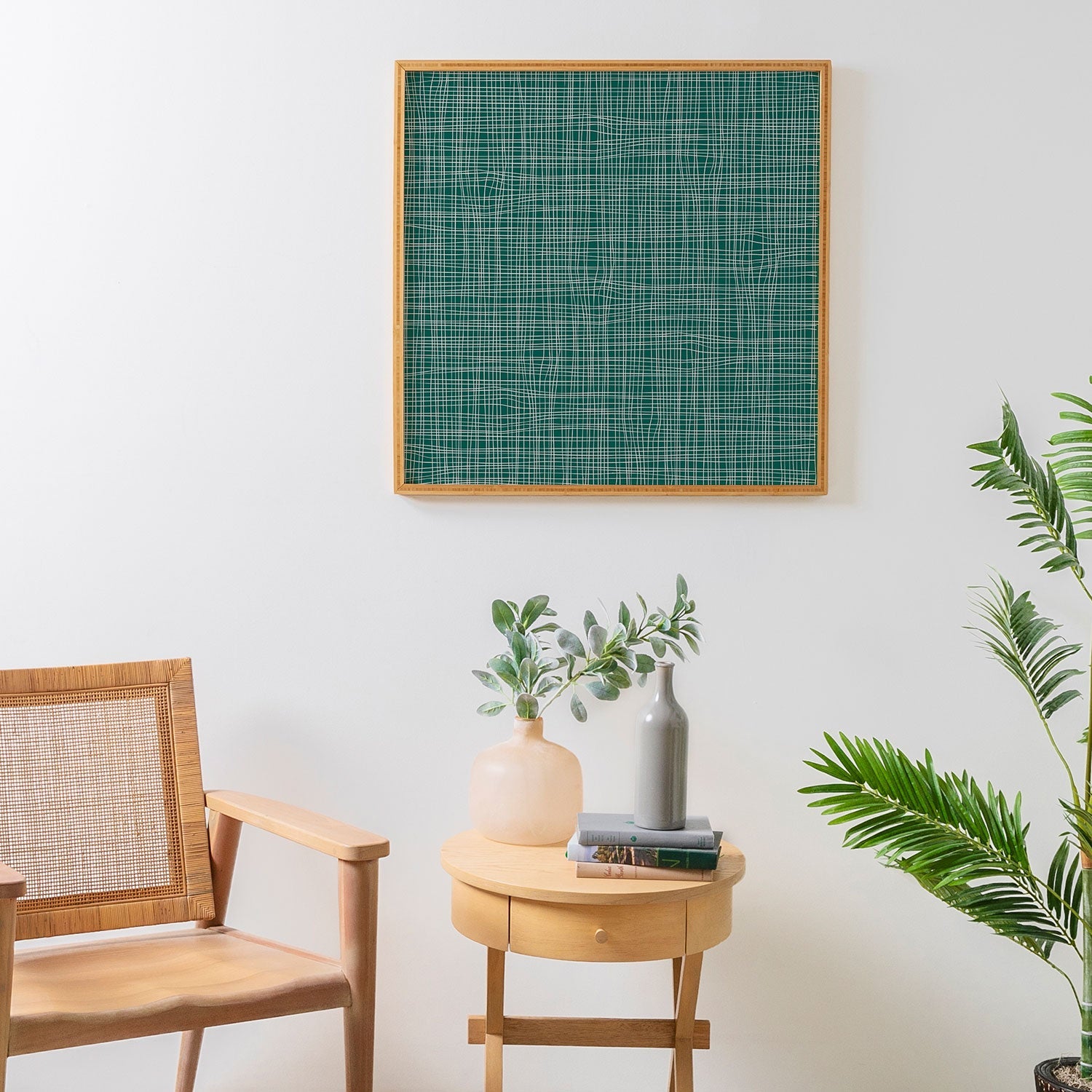 Camilla Foss Scandi Linen Framed Wall Art
