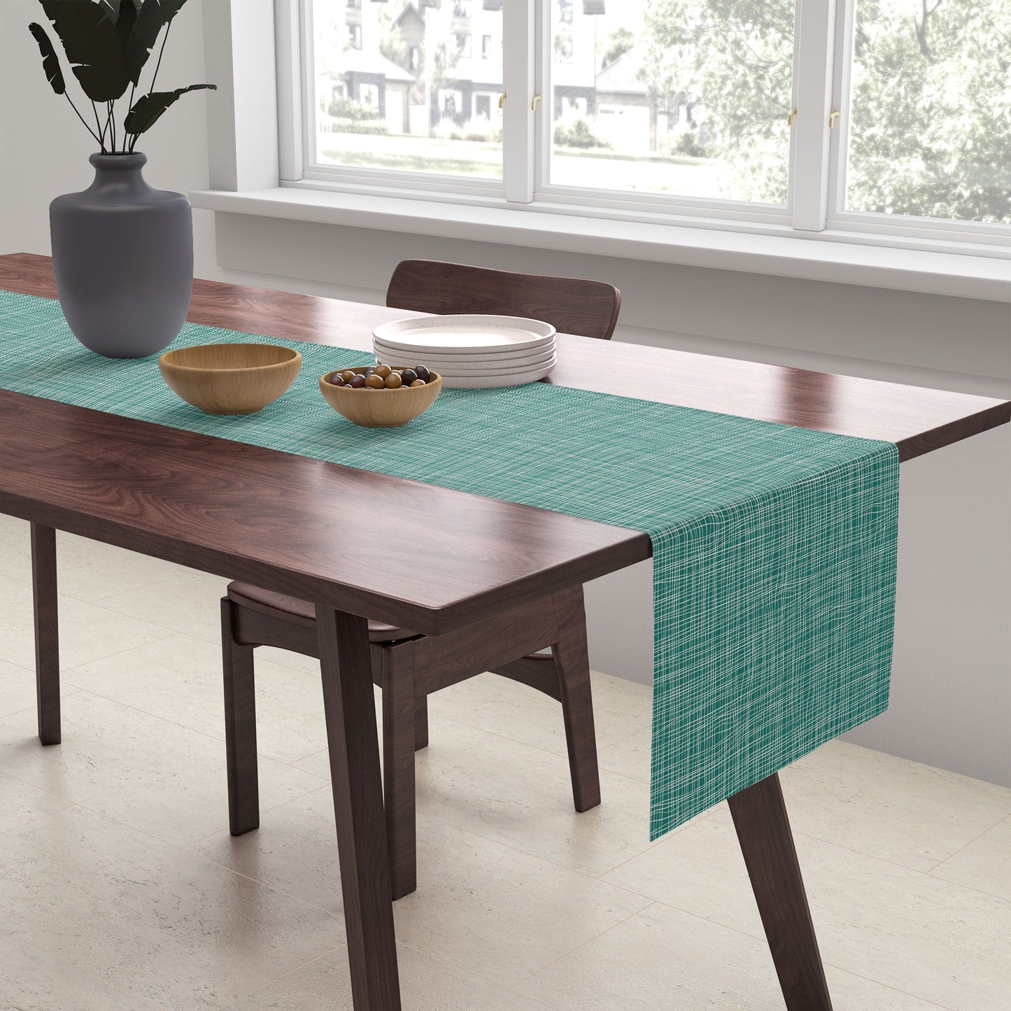 Camilla Foss Scandi Linen Table Runner