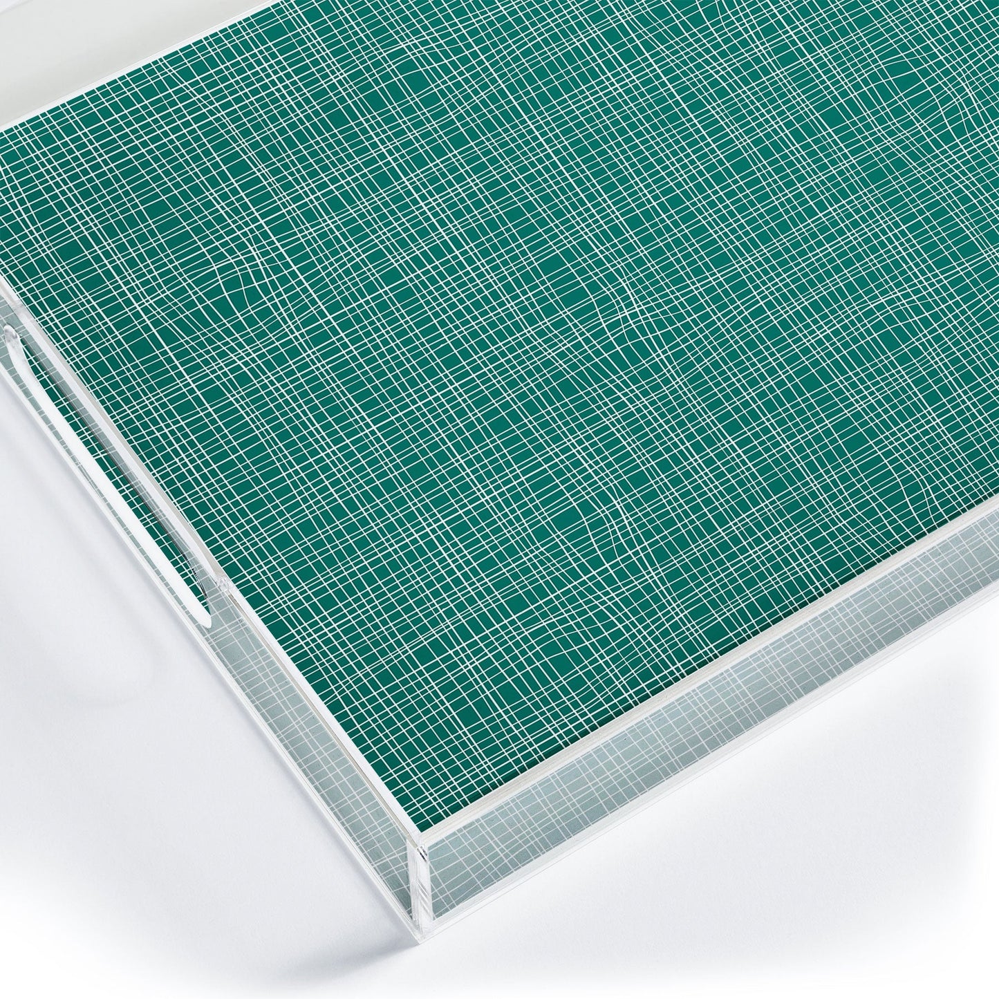 Camilla Foss Scandi Linen Acrylic Tray