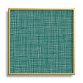 Camilla Foss Scandi Linen Square Metal Framed Art Print