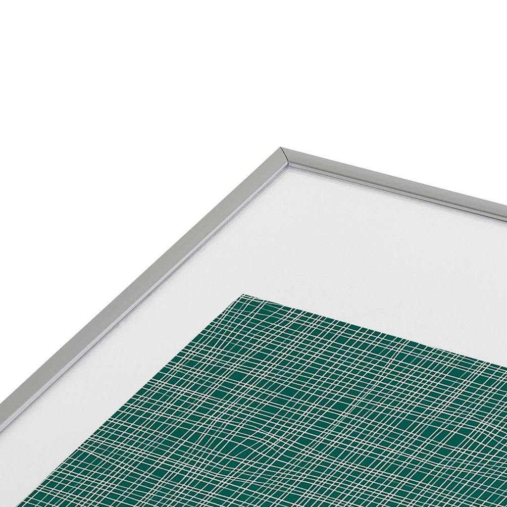 Camilla Foss Scandi Linen Metal Framed Art Print
