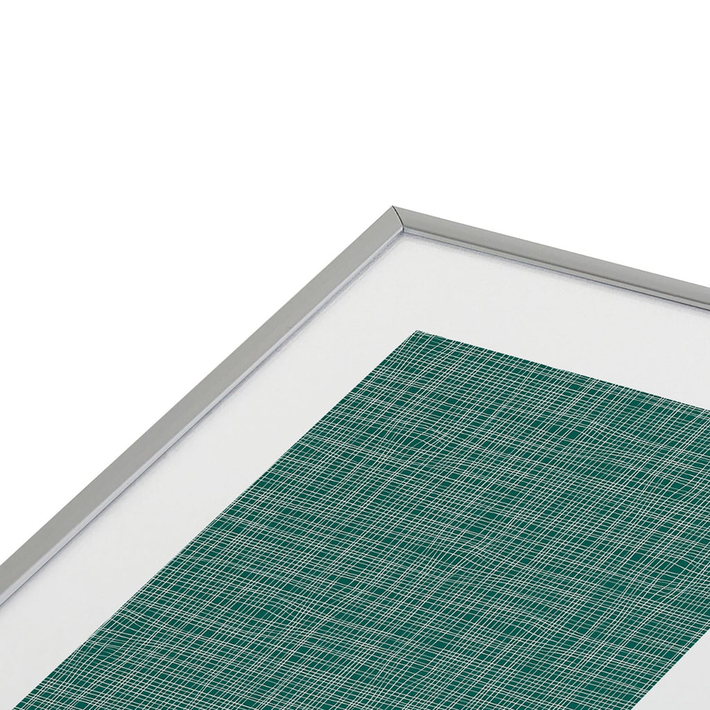 Camilla Foss Scandi Linen Metal Framed Art Print