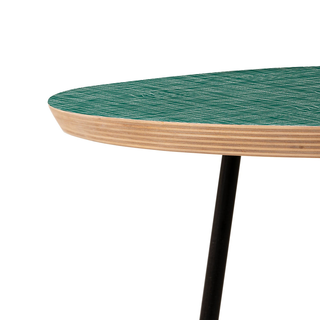 Camilla Foss Scandi Linen Round Side Table
