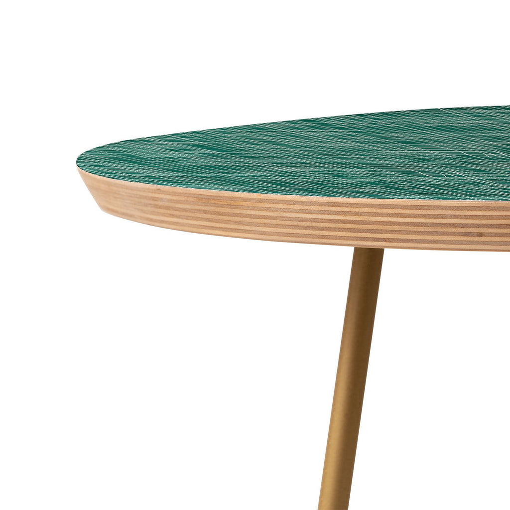 Camilla Foss Scandi Linen Round Side Table