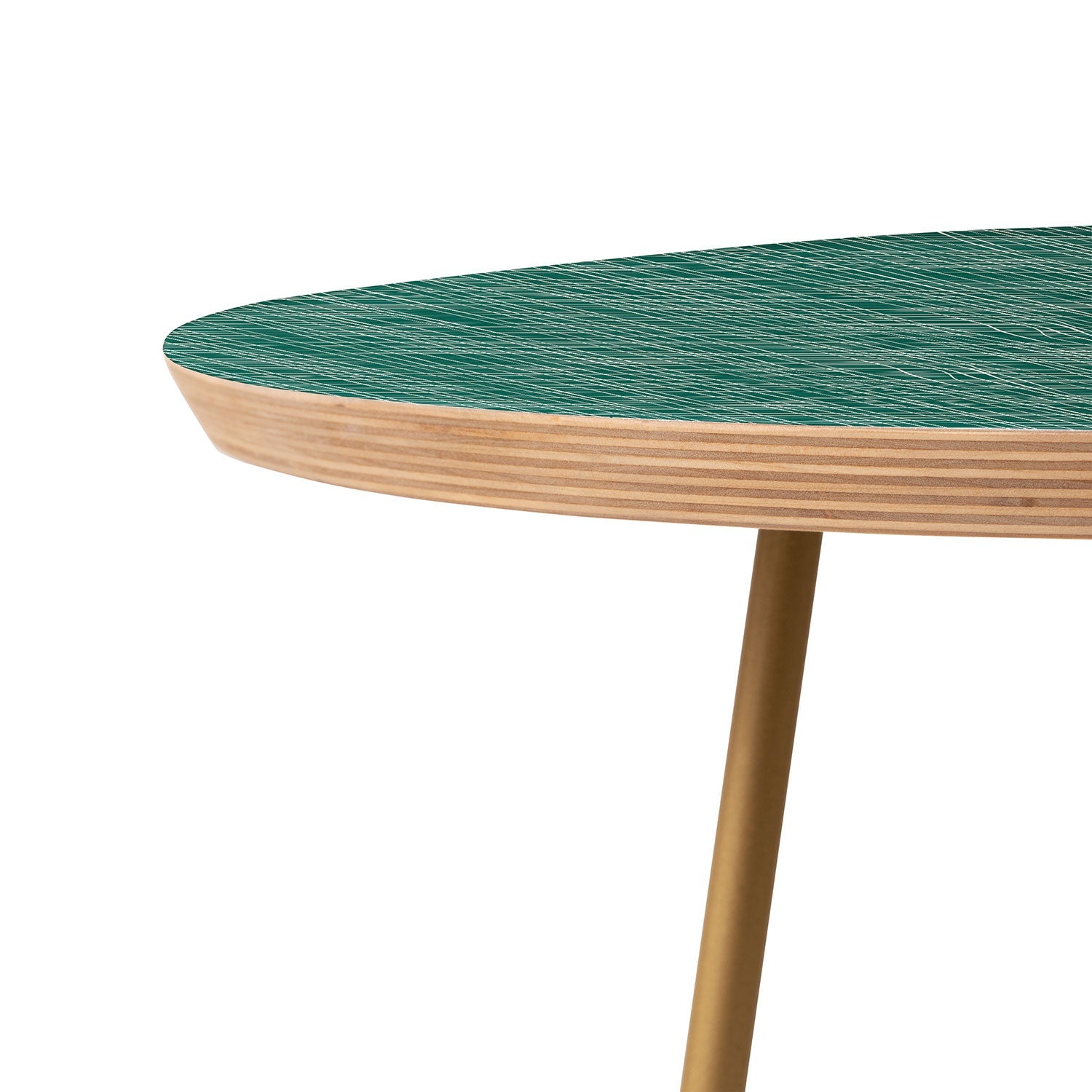 Camilla Foss Scandi Linen Round Side Table