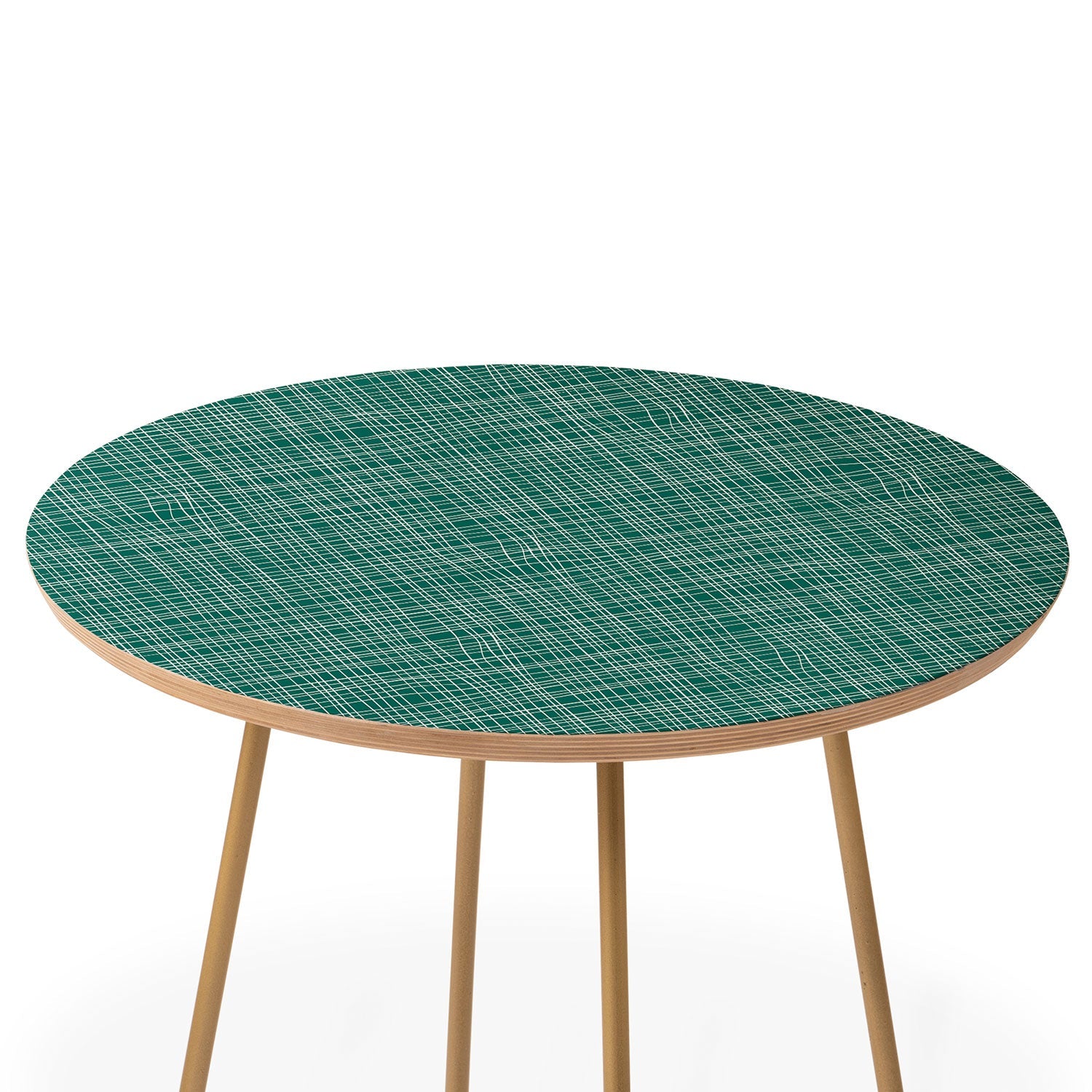 Camilla Foss Scandi Linen Round Side Table