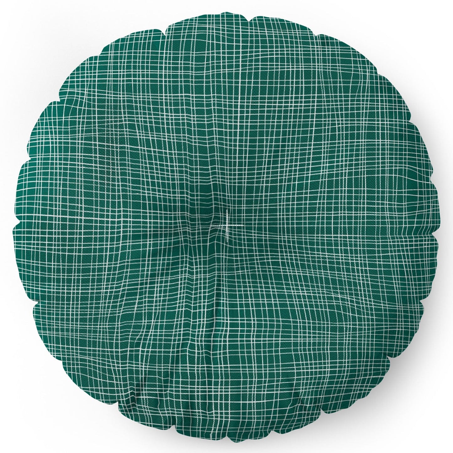 Camilla Foss Scandi Linen Floor Pillow Round