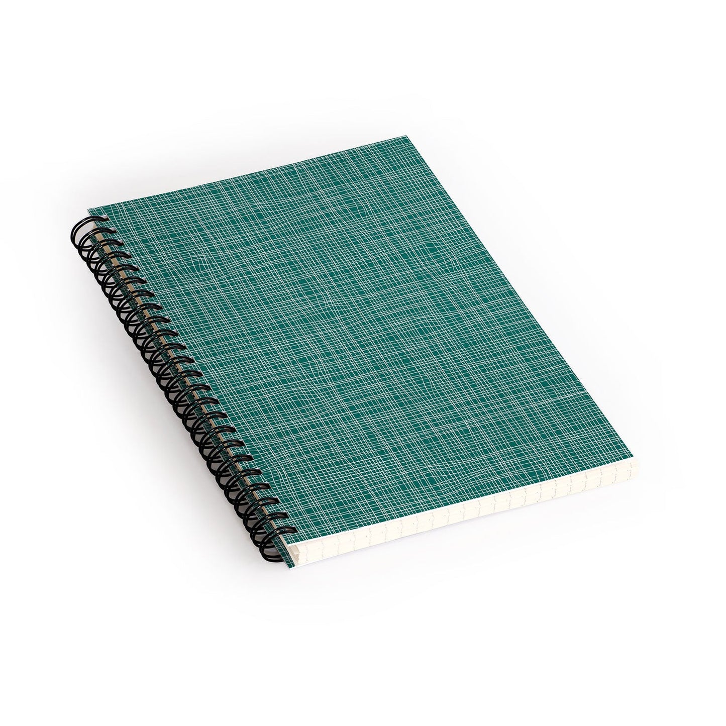 Camilla Foss Scandi Linen Spiral Notebook