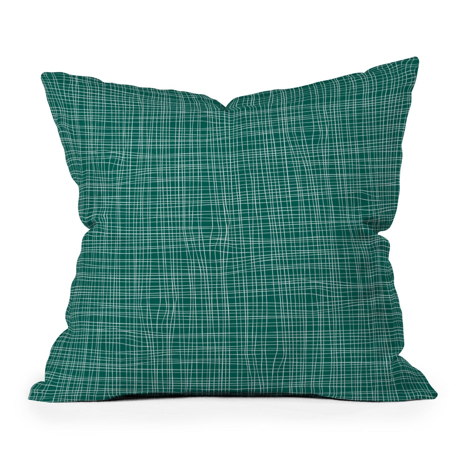 Camilla Foss Scandi Linen Outdoor Throw Pillow