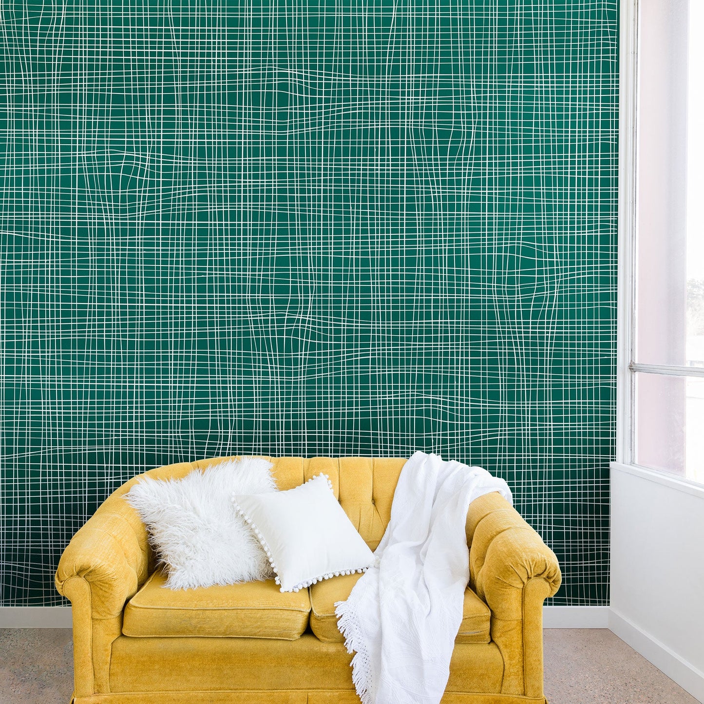 Camilla Foss Scandi Linen Wall Mural