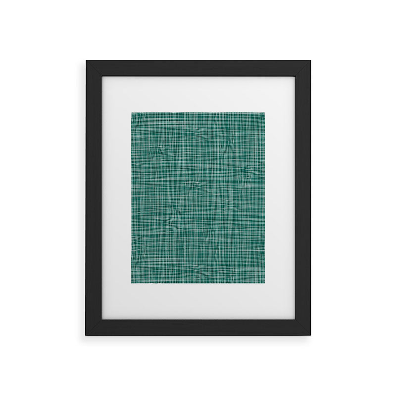 Camilla Foss Scandi Linen Framed Art Print