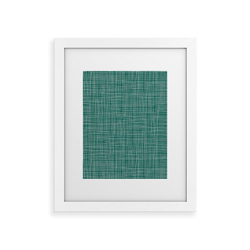 Camilla Foss Scandi Linen Framed Art Print