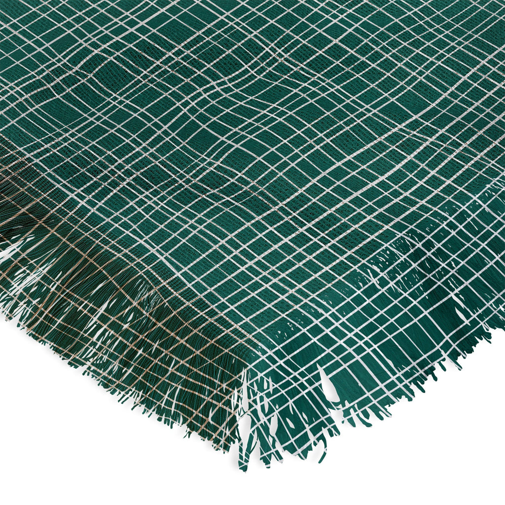 Camilla Foss Scandi Linen Throw Blanket