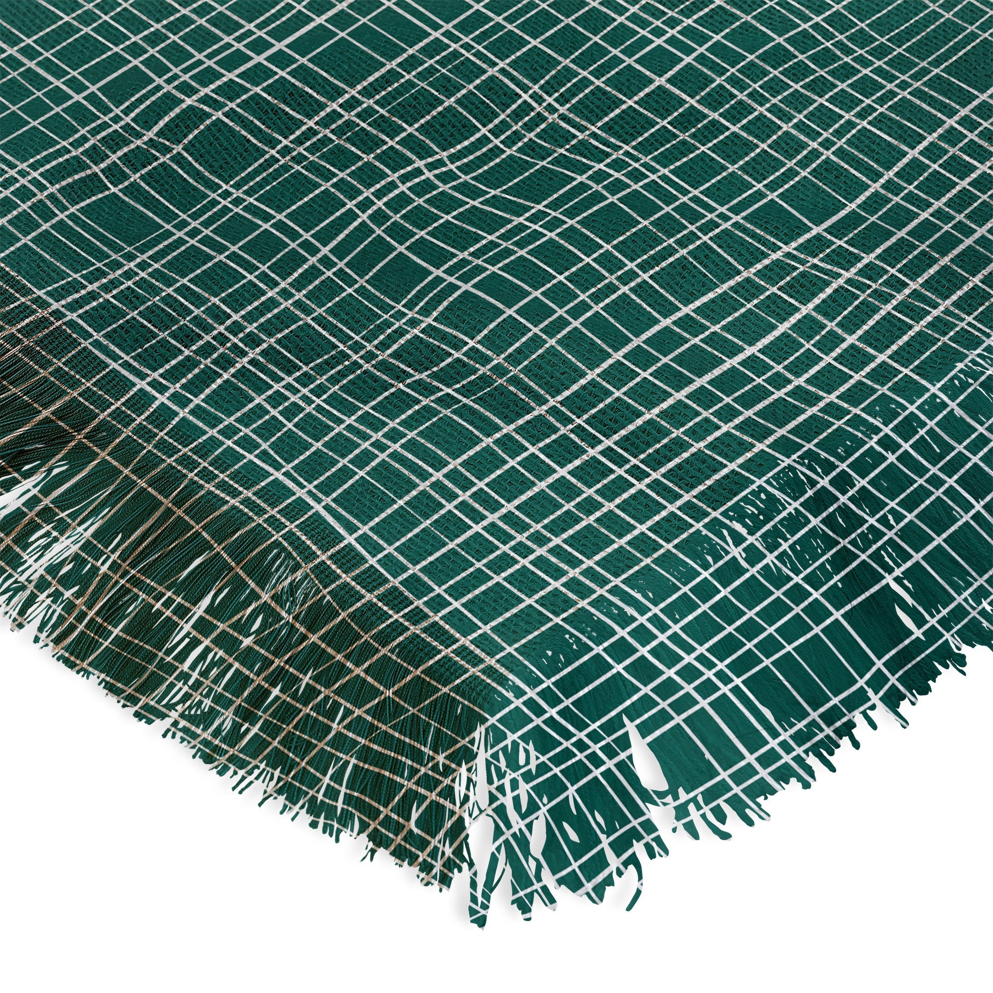 Camilla Foss Scandi Linen Throw Blanket