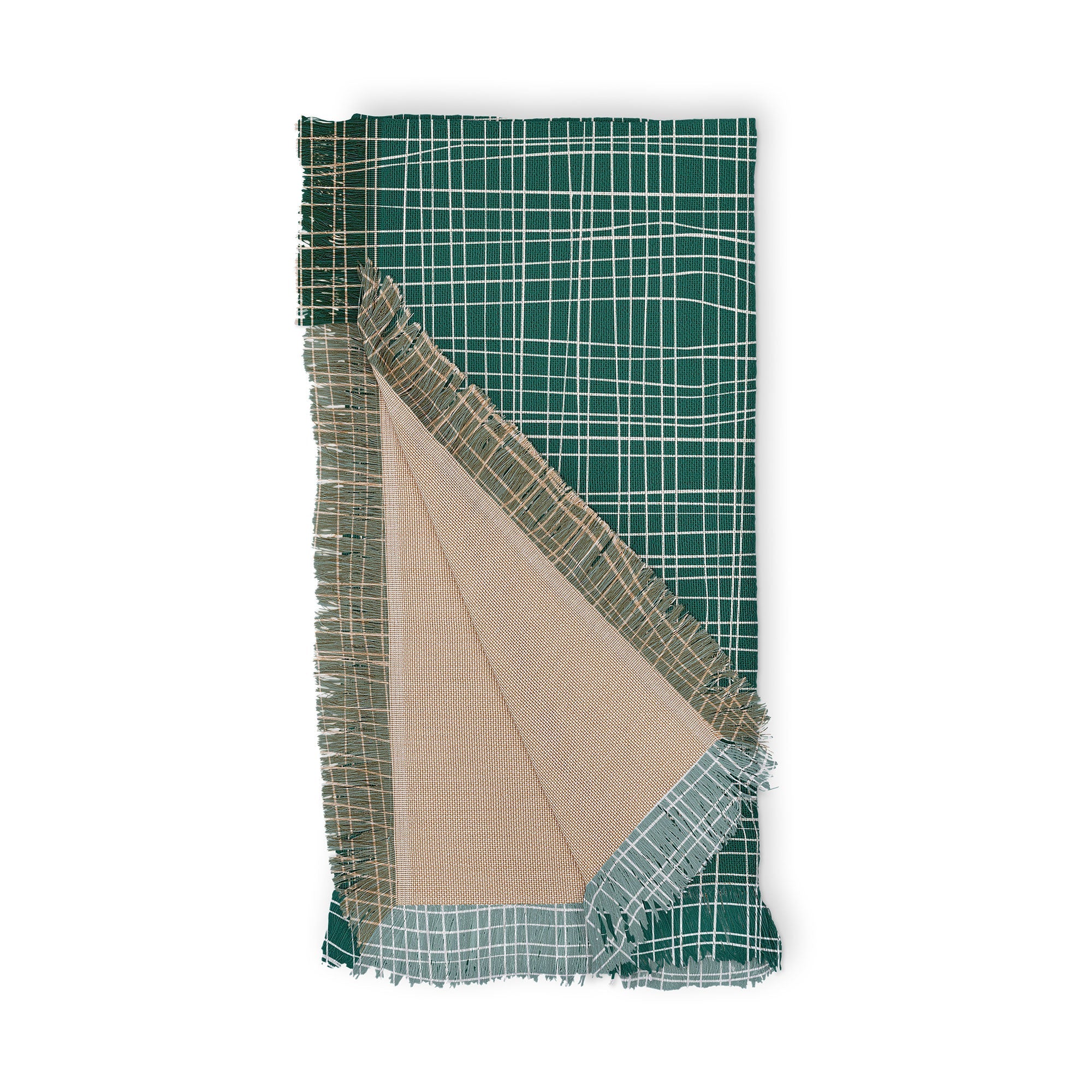 Camilla Foss Scandi Linen Throw Blanket