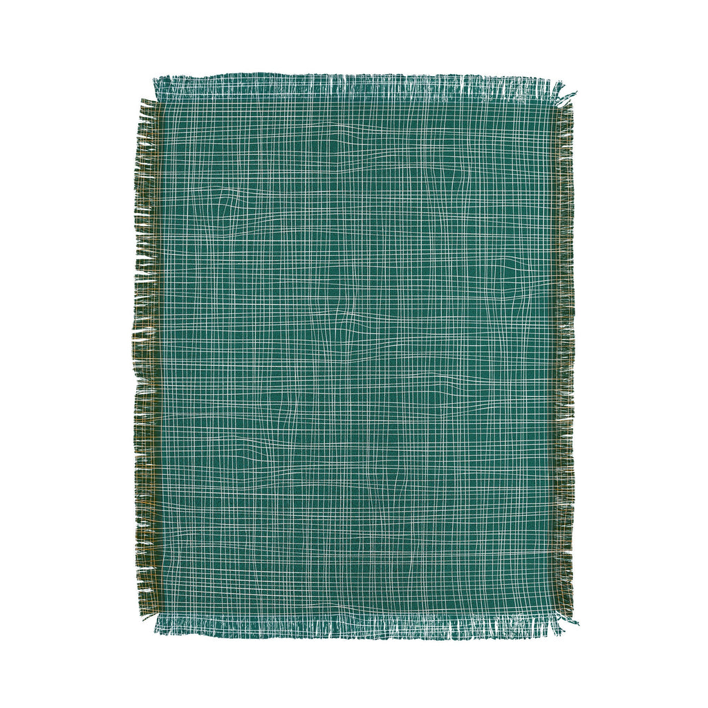 Camilla Foss Scandi Linen Throw Blanket