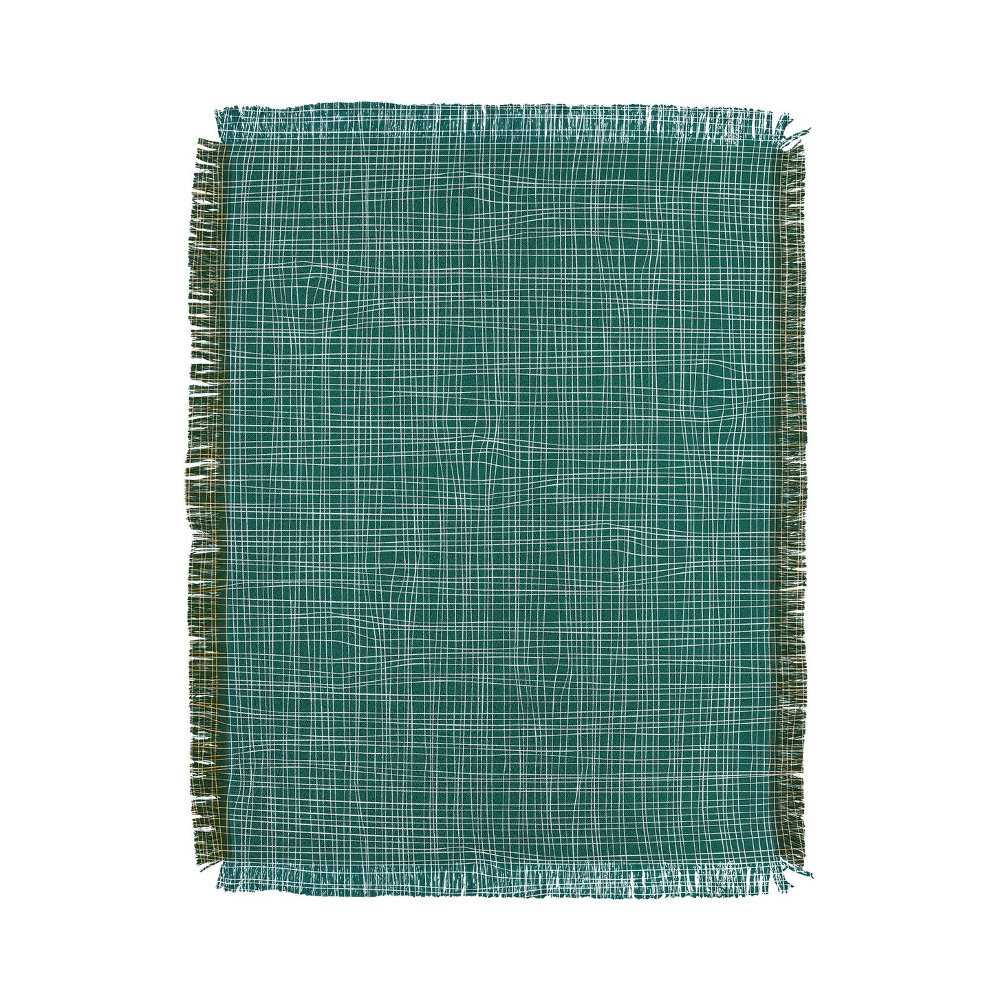 Camilla Foss Scandi Linen Throw Blanket
