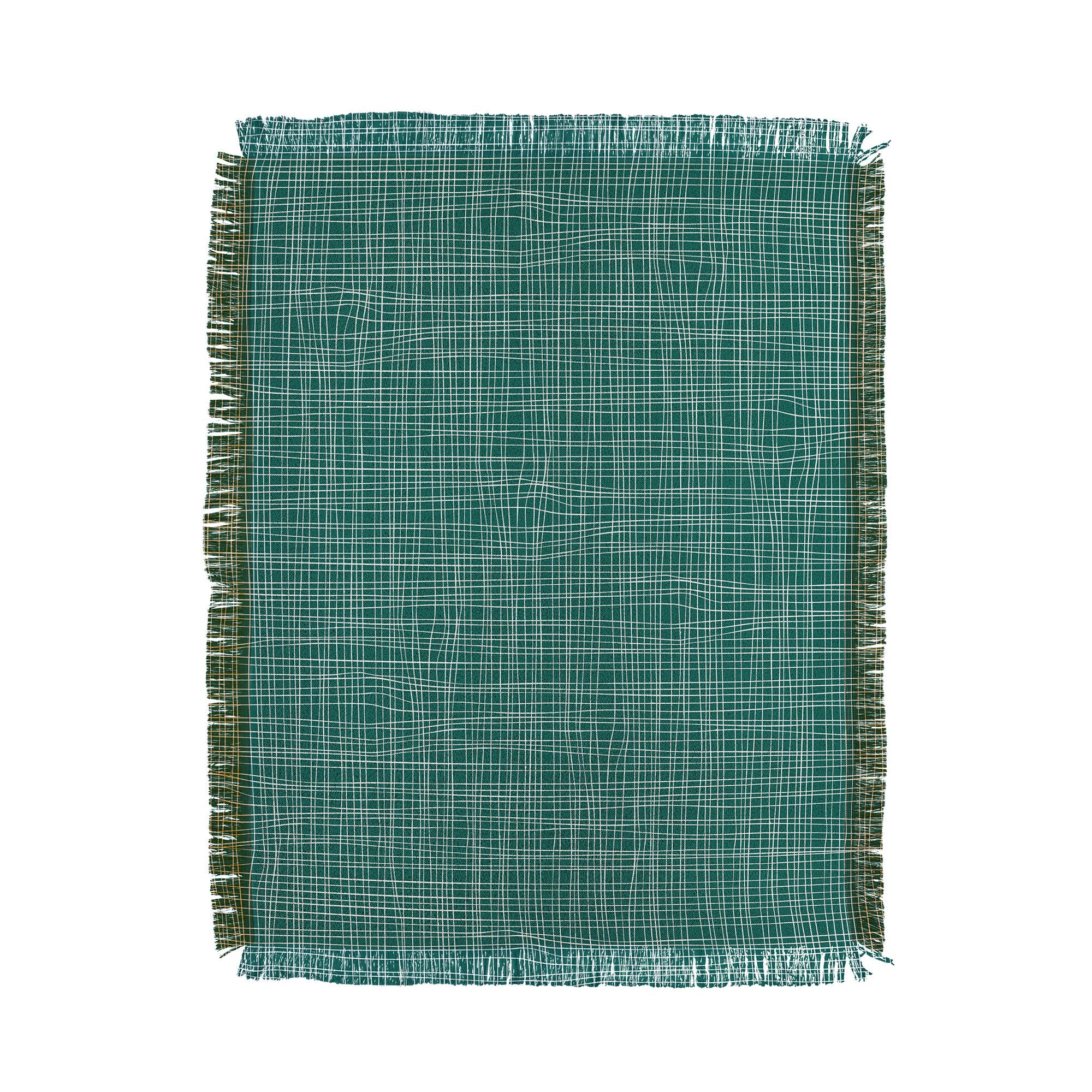 Camilla Foss Scandi Linen Throw Blanket